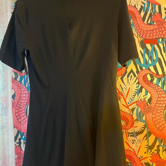 Wednesday Adams dress Xl juniors cute dress for everyday we used for costume. - Picture 4 of 4